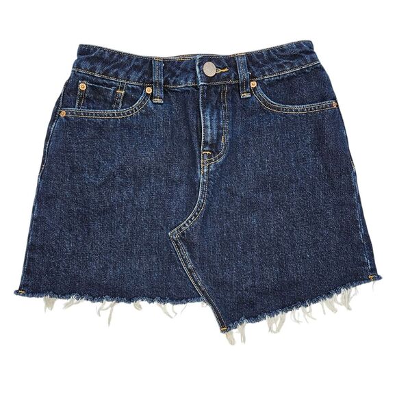 BDG Asymmetrical Denim Mini Skirt, Urban Outfitters, XS, Good Used Condition GUC - Picture 1 of 8